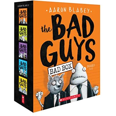 Blabey, Aaron The Bad Guys Box Set: Books 1-5 - Publicité Blabey, Aaron The Bad Guys Box Set: Books 1-5 - Publicité