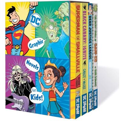 Various DC Graphic Novels for Kids Box Set 1 - Publicité Various DC Graphic Novels for Kids Box Set 1 - Publicité