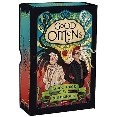 Siegel, Minerva Good Omens Tarot Deck and Guidebook - Publicité Siegel, Minerva Good Omens Tarot Deck and Guidebook - Publicité