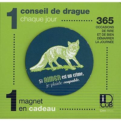 Collectif Éphémérides Drague: 1 conseil drôle chaque jour - Publicité Collectif Éphémérides Drague: 1 conseil drôle chaque jour - Publicité