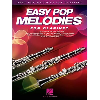 Various Easy Pop Melodies. Solo pour Clarinette. Publicité Various Easy Pop Melodies. Solo pour Clarinette. Publicité