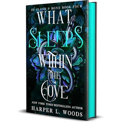 Woods, Harper L What Sleeps Within the Cove: Aquamarine Sprayed Edges - Publicité Woods, Harper L What Sleeps Within the Cove: Aquamarine Sprayed Edges - Publicité