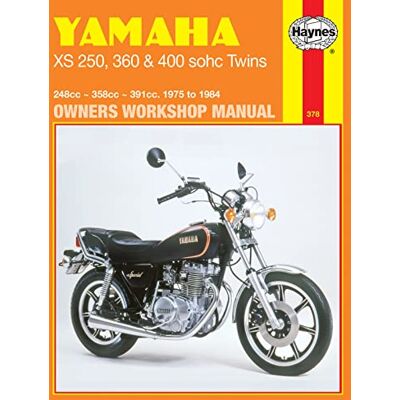 Haynes Yamaha XS250, 360 and 400 sohc Twins Owners Workshop Manual, No. 378: '75-'84 - Publicité Haynes Yamaha XS250, 360 and 400 sohc Twins Owners Workshop Manual, No. 378: '75-'84 - Publicité