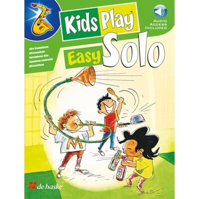 Gorp, Fons van Kids play easy solo: Saxophone alto Recueil + Enregistrement(s) en ligne - Publicité Gorp, Fons van Kids play easy solo: Saxophone alto Recueil + Enregistrement(s) en ligne - Publicité
