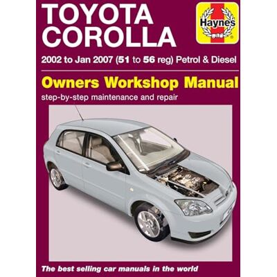 Haynes Toyota Corolla: (02 Jan 07) 51 to 56 - Publicité Haynes Toyota Corolla: (02 Jan 07) 51 to 56 - Publicité