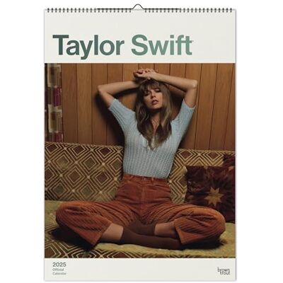 Taylor Swift Officiel Calendrier mural 2025 29 x 41,9 cm A3 BrownTrout Musique Pop chanteur célébrité - Publicité Taylor Swift Officiel Calendrier mural 2025 29 x 41,9 cm A3 BrownTrout Musique Pop chanteur célébrité - Publicité