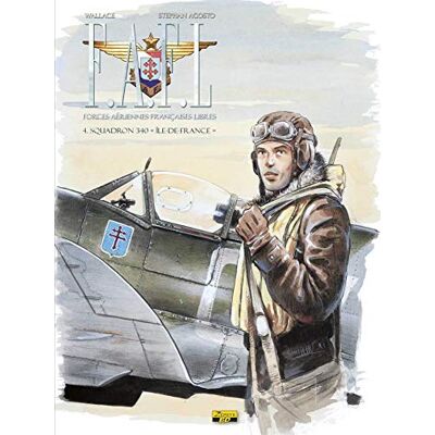 Wallace FAFL Tome 4 Squadron 340 "Ile de France - Publicité Wallace FAFL Tome 4 Squadron 340 "Ile de France - Publicité