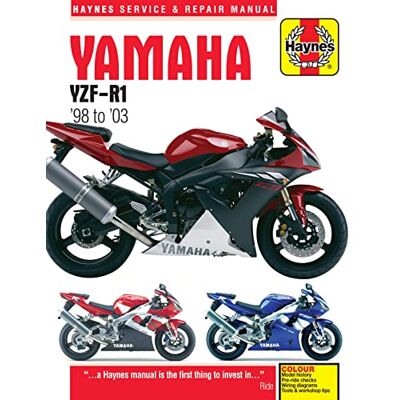 Haynes Yamaha Yzf-r1, '98-'03 Repair Manual - Publicité Haynes Yamaha Yzf-r1, '98-'03 Repair Manual - Publicité