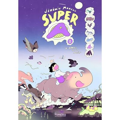 Super A tome 2 L'Appel de la nuit - Publicité Super A tome 2 L'Appel de la nuit - Publicité