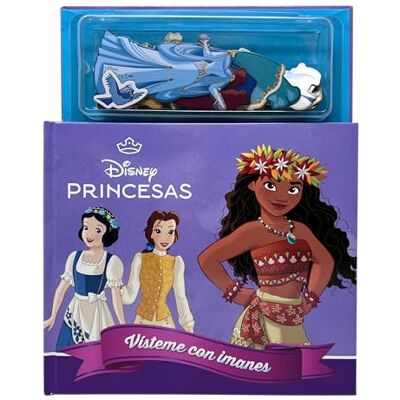 Disney Princesas. Vísteme con imanes: Libro magnético - Publicité Disney Princesas. Vísteme con imanes: Libro magnético - Publicité