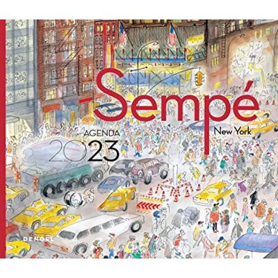 Agenda Sempé 2023: New York - Publicité Agenda Sempé 2023: New York - Publicité