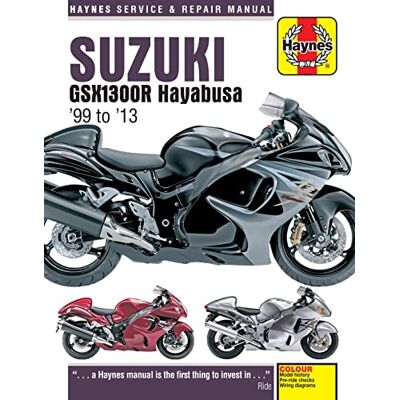 Haynes Suzuki GSX1300r Hayabusa, '99-'13: '99-'13 - Publicité Haynes Suzuki GSX1300r Hayabusa, '99-'13: '99-'13 - Publicité