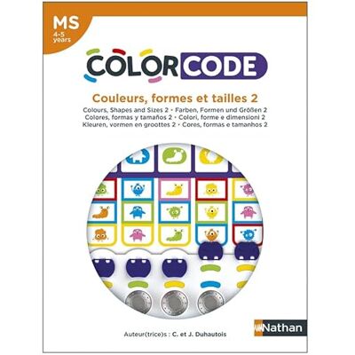 Nathan COLORCODE Couleurs, formes et tailles 2 - Publicité Nathan COLORCODE Couleurs, formes et tailles 2 - Publicité