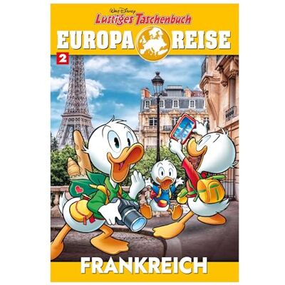 Disney Lustiges Taschenbuch Europareise 02: Frankreich - Publicité Disney Lustiges Taschenbuch Europareise 02: Frankreich - Publicité