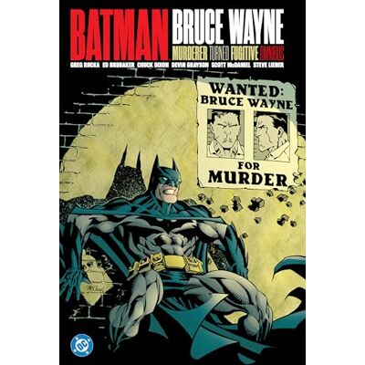 Puckett, Kelley Batman: Bruce Wayne Murderer Turned Fugitive Omnibus - Publicité Puckett, Kelley Batman: Bruce Wayne Murderer Turned Fugitive Omnibus - Publicité