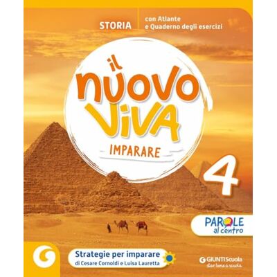 Nuovo Viva imparare. Per la 4 ͣ classe della Scuola elementare. Con e-book. Con espansione online (Vol. 1) - Publicité Nuovo Viva imparare. Per la 4 ͣ classe della Scuola elementare. Con e-book. Con espansione online (Vol. 1) - Publicité