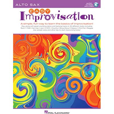 Divers, Auteurs Easy Improvisation. Saxophone Alto. Comprend Enregistrement(s) en ligne - Publicité Divers, Auteurs Easy Improvisation. Saxophone Alto. Comprend Enregistrement(s) en ligne - Publicité
