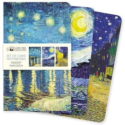 Flame Tree Gift Vincent Van Gogh Mini Notebook Collection - Publicité Flame Tree Gift Vincent Van Gogh Mini Notebook Collection - Publicité