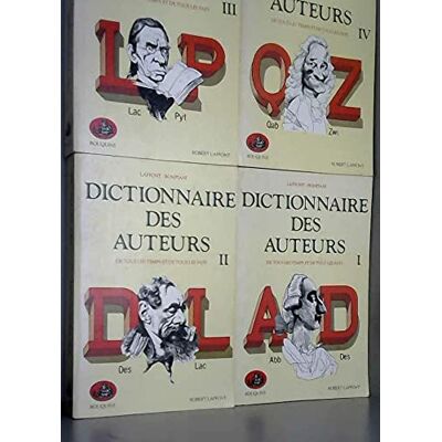 Bompiani Dictionnaire Des Auteurs Coffret 4 Volumes - Publicité Bompiani Dictionnaire Des Auteurs Coffret 4 Volumes - Publicité