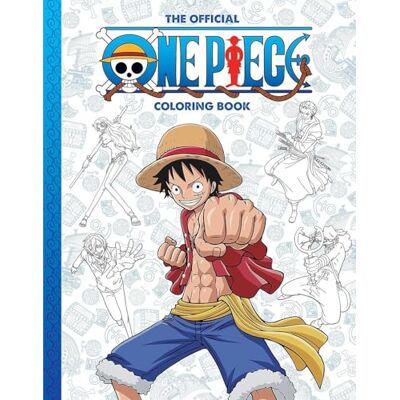 Scholastic One Piece: Official Colouring Book - Publicité Scholastic One Piece: Official Colouring Book - Publicité