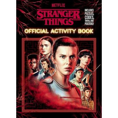 Random House Stranger Things Official Activity Book - Publicité Random House Stranger Things Official Activity Book - Publicité