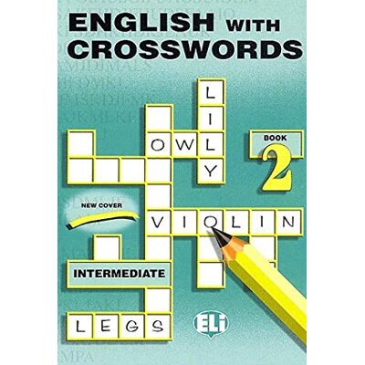 Collectif English With Crosswords. Book 2, Intermediate - Publicité Collectif English With Crosswords. Book 2, Intermediate - Publicité
