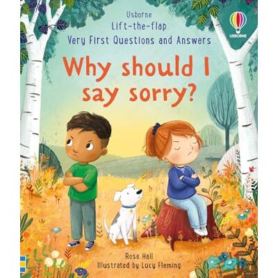 Usborne Very First Questions & Answers: Why should I say sorry? - Publicité Usborne Very First Questions & Answers: Why should I say sorry? - Publicité