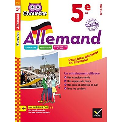 Guillot, Marie-Gabrielle Allemand 5e LV2 (A1 vers A2): cahier d'entraînement et de révision - Publicité Guillot, Marie-Gabrielle Allemand 5e LV2 (A1 vers A2): cahier d'entraînement et de révision - Publicité