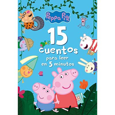 Hasbro Peppa Pig. Recopilatorio de cuentos 15 cuentos para leer en 5 minutos - Publicité Hasbro Peppa Pig. Recopilatorio de cuentos 15 cuentos para leer en 5 minutos - Publicité
