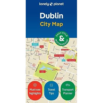 Lonely Planet Dublin City Map 2ed -anglais- - Publicité Lonely Planet Dublin City Map 2ed -anglais- - Publicité
