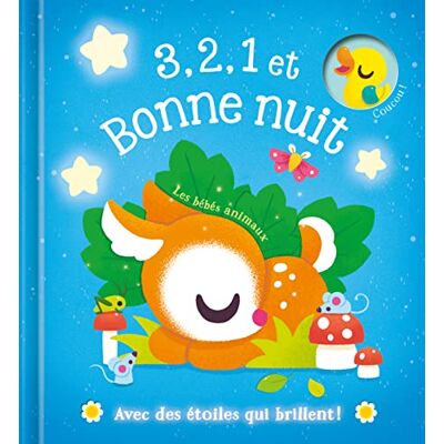 Collectif Les bébés animaux 3,2,1 et Bonne nuit - Publicité Collectif Les bébés animaux 3,2,1 et Bonne nuit - Publicité