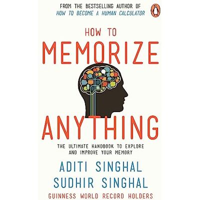 Singhal, Aditi How to Memorize Anything: The Ultimate Handbook to Explore and Improve Your Memory - Publicité Singhal, Aditi How to Memorize Anything: The Ultimate Handbook to Explore and Improve Your Memory - Publicité