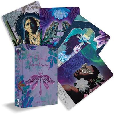 Simone, Lalania The Oracle of Awakening: 44 Full-color Cards and 112-page Guidebook) - Publicité Simone, Lalania The Oracle of Awakening: 44 Full-color Cards and 112-page Guidebook) - Publicité