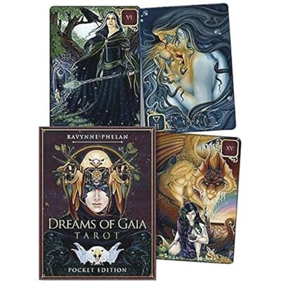 Phelan, Ravynne Dreams of Gaia Tarot: Pocket Edition - Publicité Phelan, Ravynne Dreams of Gaia Tarot: Pocket Edition - Publicité