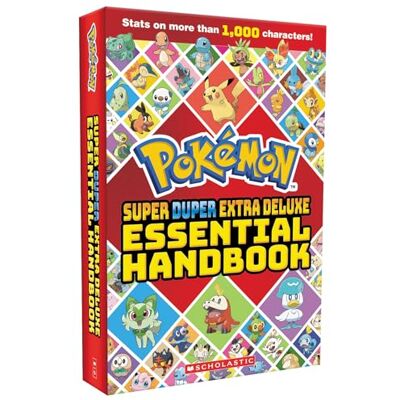 Scholastic Super Duper Extra Deluxe Essential Handbook (Pokémon) - Publicité Scholastic Super Duper Extra Deluxe Essential Handbook (Pokémon) - Publicité