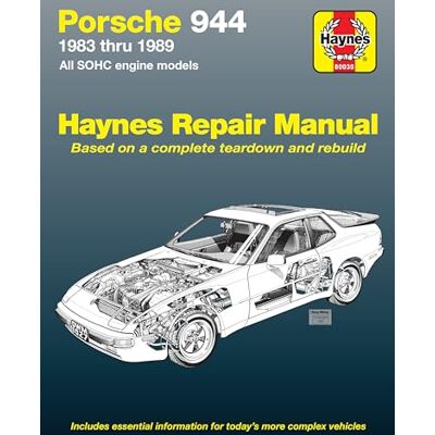 Haynes Porsche 944 Automotive Repair Manual ( Automotive Repair Manuals) - Publicité Haynes Porsche 944 Automotive Repair Manual ( Automotive Repair Manuals) - Publicité