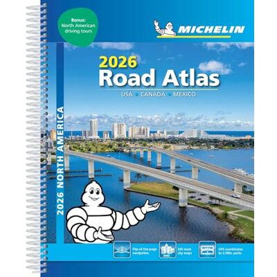 Michelin North America Road Atlas 2026: USA, Canada, Mexico - Publicité Michelin North America Road Atlas 2026: USA, Canada, Mexico - Publicité