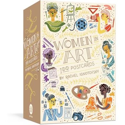 Ignotofsky, Rachel Women in Art: 100 Postcards - Publicité Ignotofsky, Rachel Women in Art: 100 Postcards - Publicité