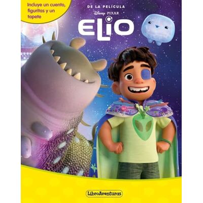 Disney Elio. Libroaventuras: Incluye un cuento, figuritas y un tapete - Publicité Disney Elio. Libroaventuras: Incluye un cuento, figuritas y un tapete - Publicité