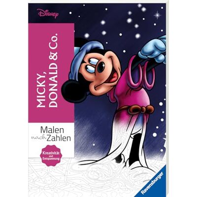 Disney Malen nach Zahlen: Micky, Donald & Co. Publicité Disney Malen nach Zahlen: Micky, Donald & Co. Publicité