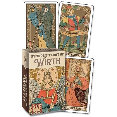 Wirth, Oswald Symbolic Tarot of Wirth Mini - Publicité Wirth, Oswald Symbolic Tarot of Wirth Mini - Publicité
