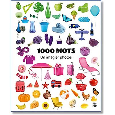 Imagier 1000 mots - Publicité Imagier 1000 mots - Publicité