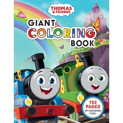 Mattel Thomas & Friends: Giant Coloring Book - Publicité Mattel Thomas & Friends: Giant Coloring Book - Publicité