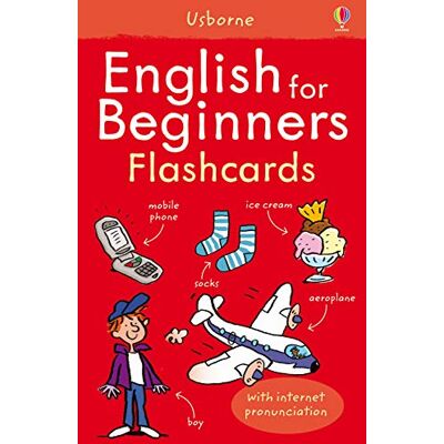 Usborne English for Beginners ( Language for Beginners Flashcards) (Language for Beginners Book) - Publicité Usborne English for Beginners ( Language for Beginners Flashcards) (Language for Beginners Book) - Publicité