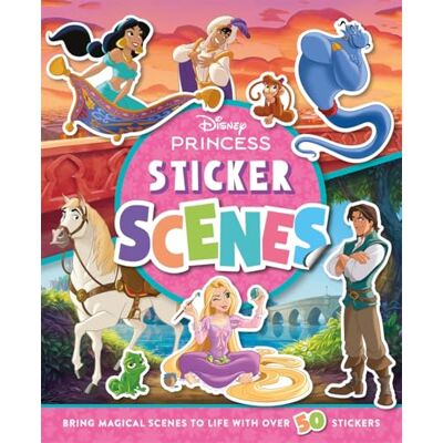 Walt Disney Disney Princess: Sticker Scenes: Make your own magical sticker scenes - Publicité Walt Disney Disney Princess: Sticker Scenes: Make your own magical sticker scenes - Publicité