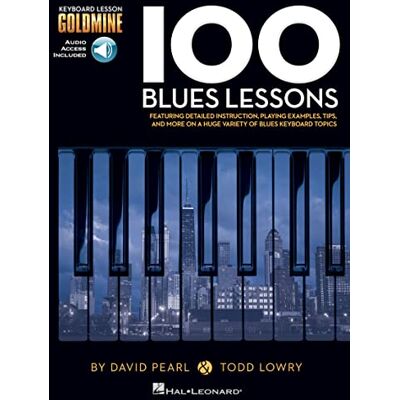 Pearl, David 100 Blues Lessons - Publicité Pearl, David 100 Blues Lessons - Publicité