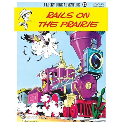 Morris Lucky Luke tome 32 Rails on the prairie (32) - Publicité Morris Lucky Luke tome 32 Rails on the prairie (32) - Publicité