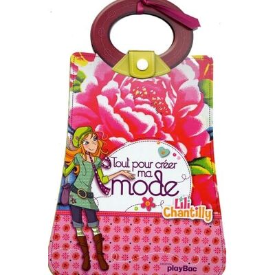 Play Bac Les carnets créatifs Lili Chantilly: Tout pour créer ma mode - Publicité Play Bac Les carnets créatifs Lili Chantilly: Tout pour créer ma mode - Publicité