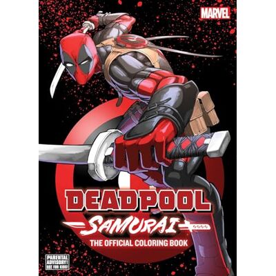 Media, VIZ Deadpool: Samurai―The Official Coloring Book - Publicité Media, VIZ Deadpool: Samurai―The Official Coloring Book - Publicité