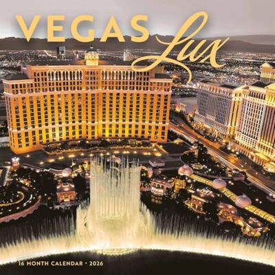 Carousel Calendars , Vegas Lux Calendrier mural 2026, 30,5 x 30,5 cm, calendrier de 16 mois avec reliure agrafée - Publicité Carousel Calendars , Vegas Lux Calendrier mural 2026, 30,5 x 30,5 cm, calendrier de 16 mois avec reliure agrafée - Publicité